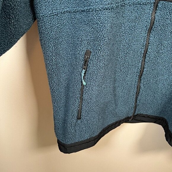 Under Armour Mens Mission Boucle Sherpa Swacket Jacket Size XL UA Full Zip Blue - Picture 7 of 11